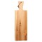 Contemporary Home Living 17.25" Acacia Wood Bread Board With Leather String